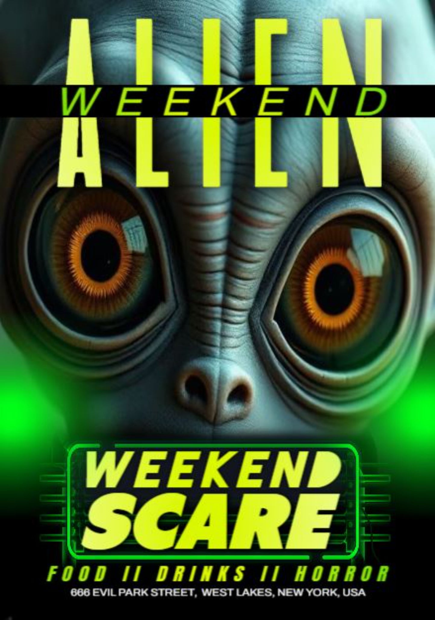 ALIEN WEEKEND - 001