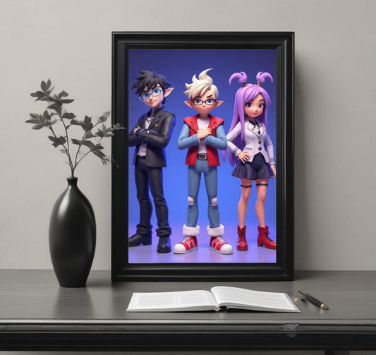 3D Character Group [01]