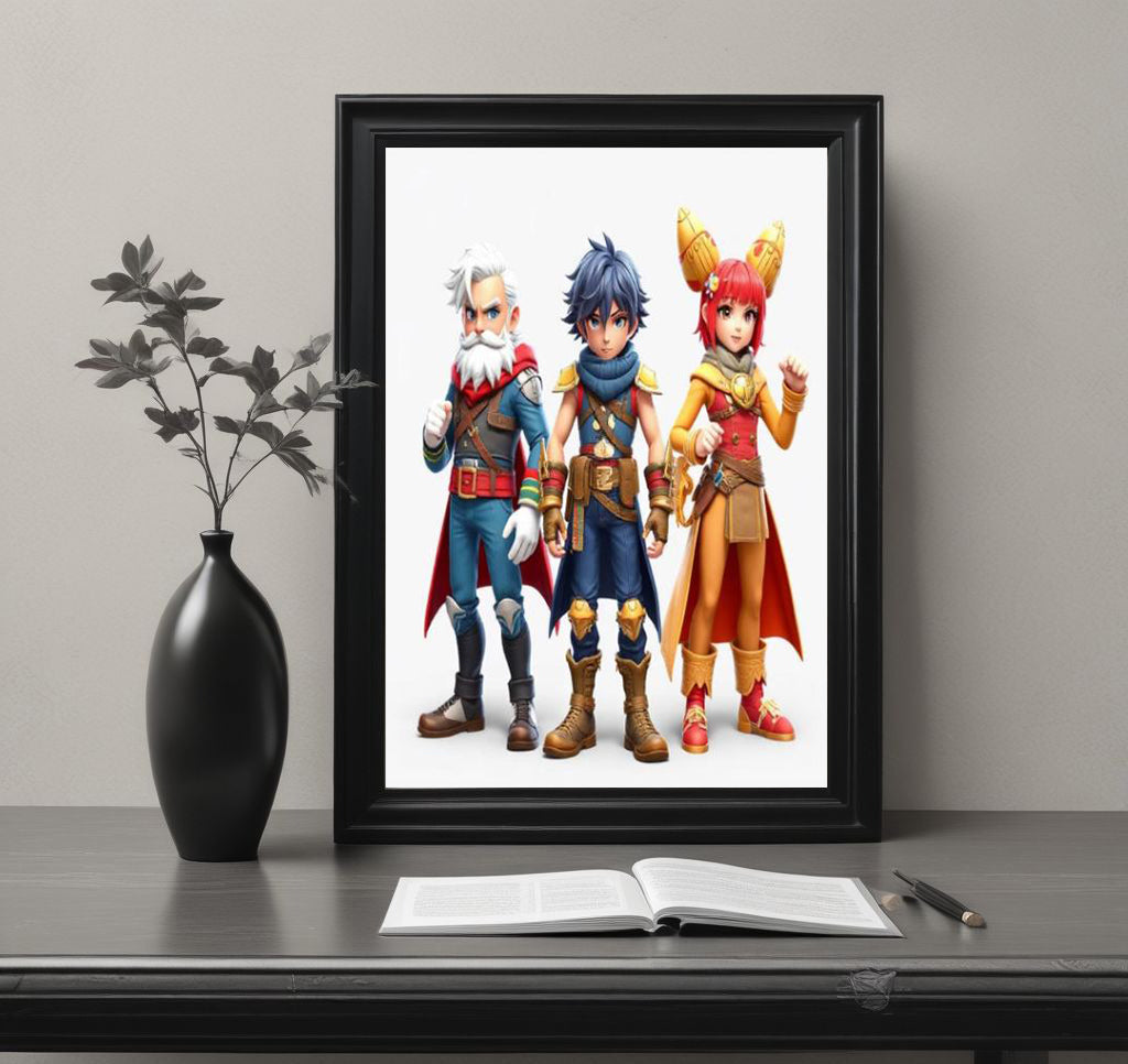 3D Character Group [03]
