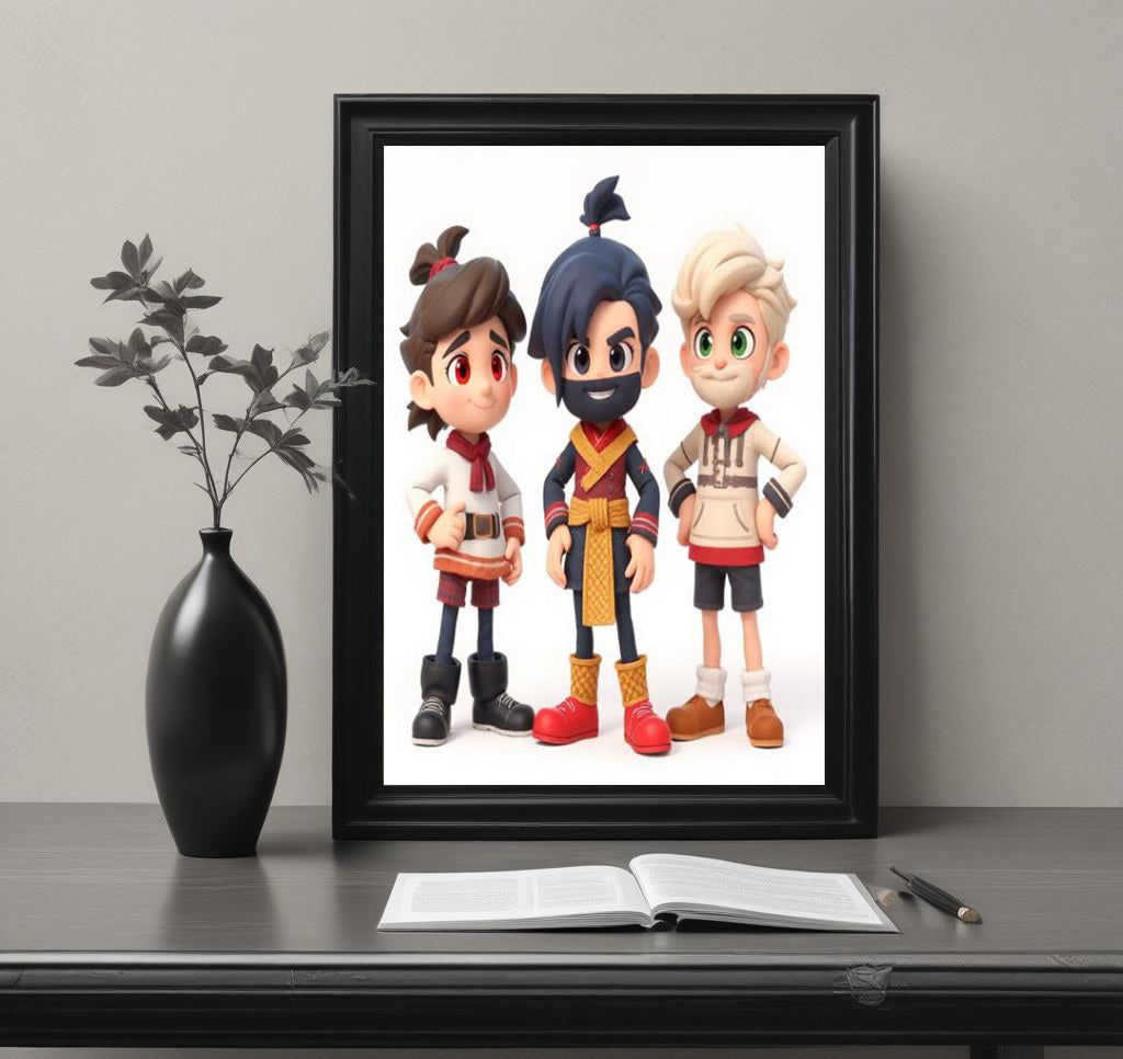 3D Character Group [04]