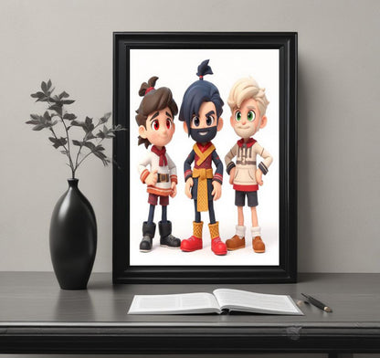 3D Character Group [04]