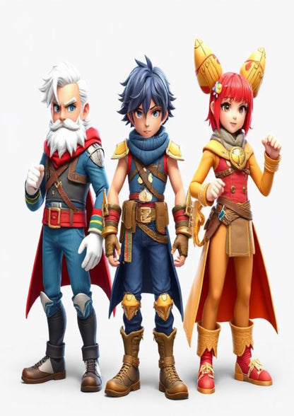 3D Character Group [03]