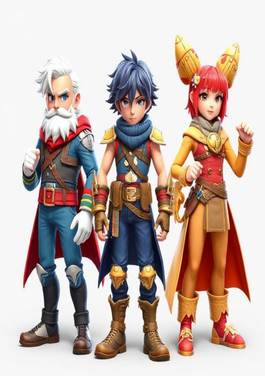 3D Character Group [03]