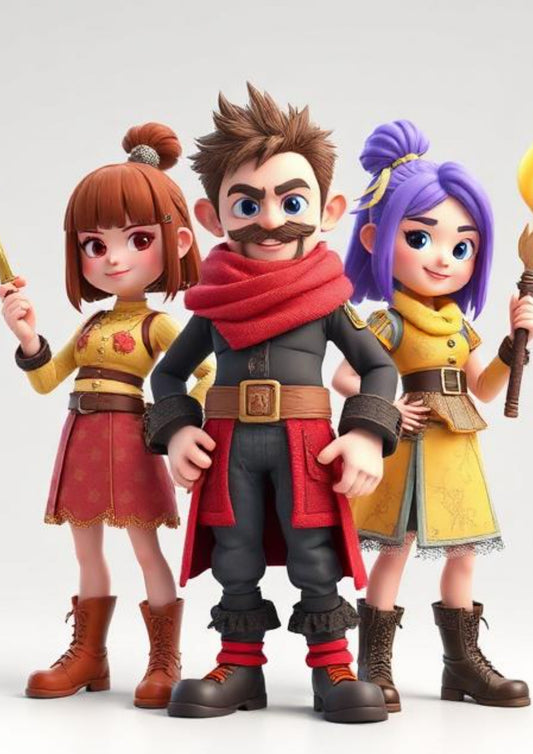 3D Character Group [07]