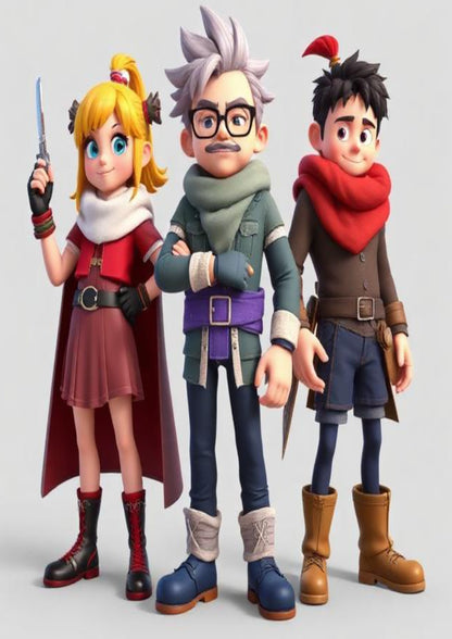 3D Character Group [11]