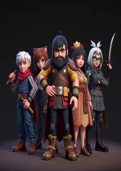 3D Character Group [13]