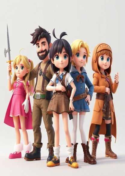 3D Character Group [14]
