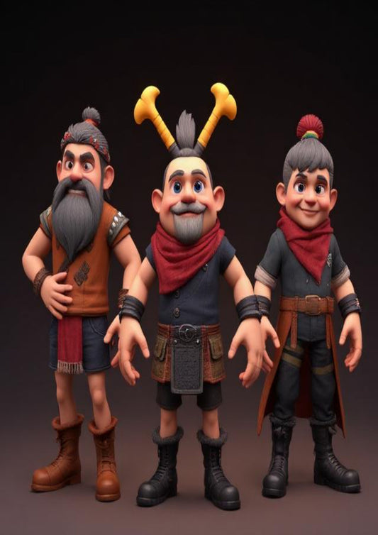 3D Character Group [16]