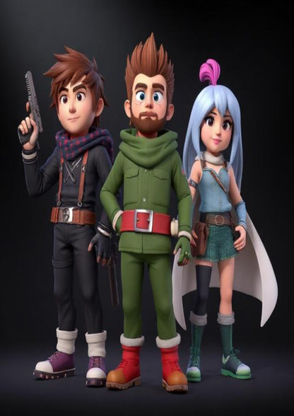 3D Character Group [20]