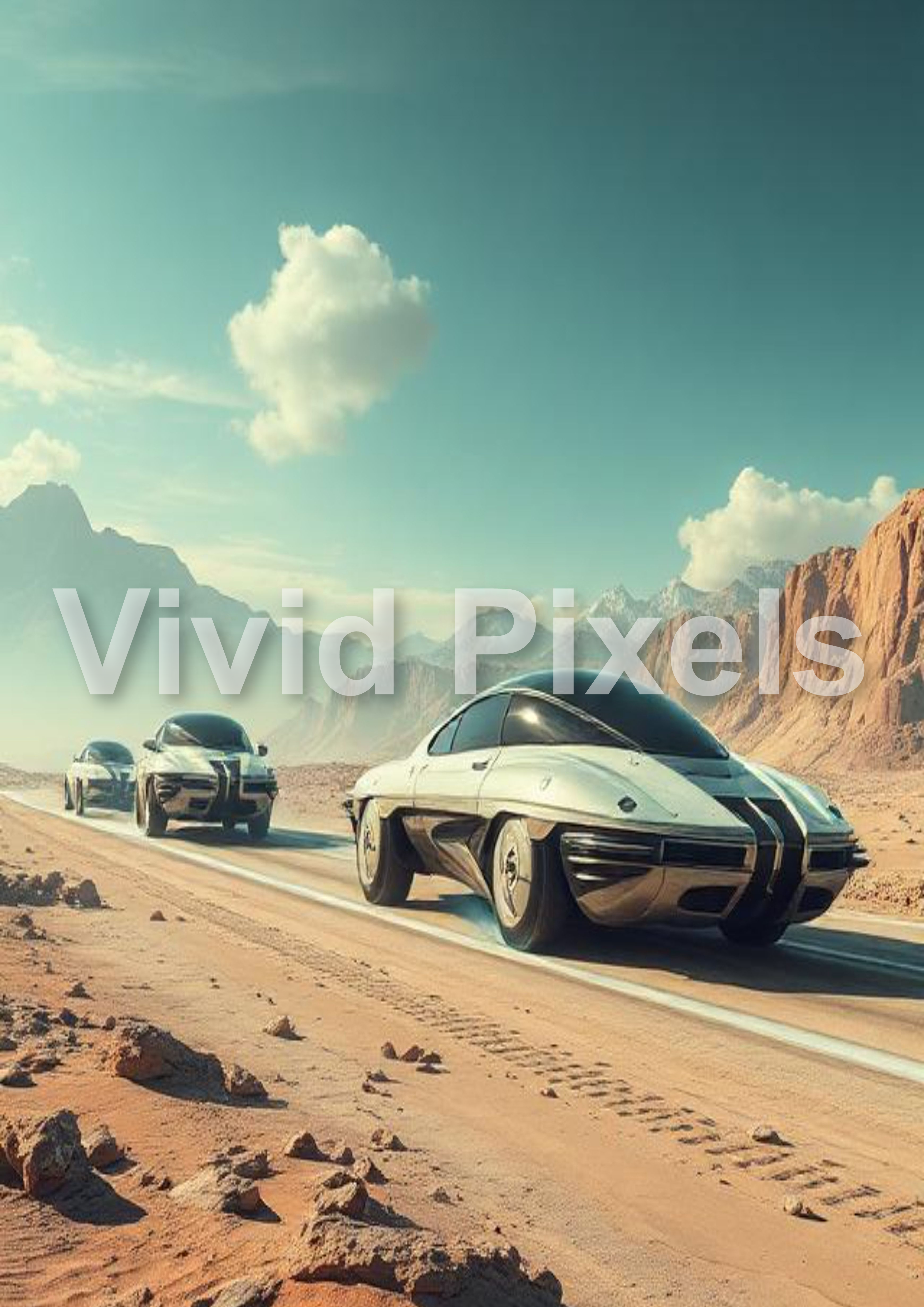 Futuristic Vehicle